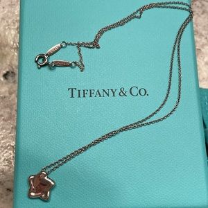 Tiffany & Co. sterling silver Elsa Peretti star necklace